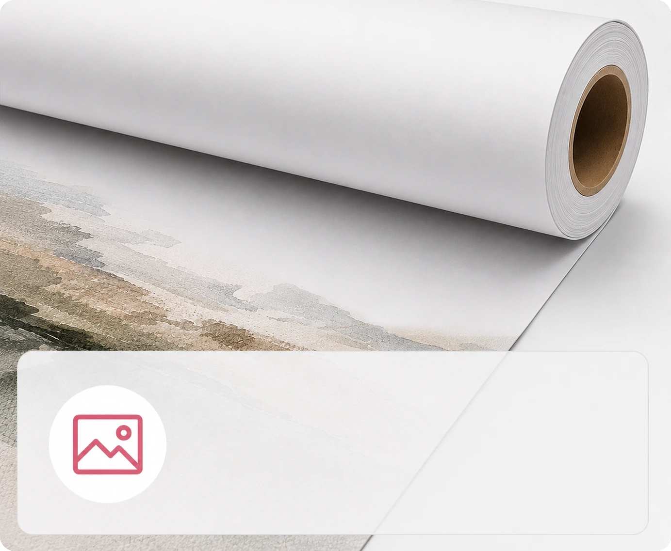 Papel fotográfico fosco para quadro personalizado